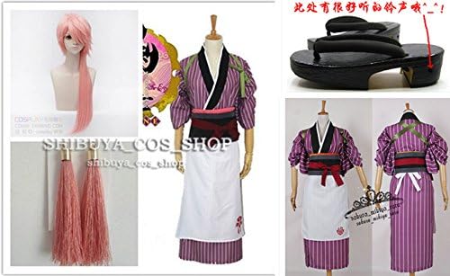 コスプレ衣装刀剣乱舞 宗三左文字内番・ +耳飾り+靴+ウィッグ オーダー